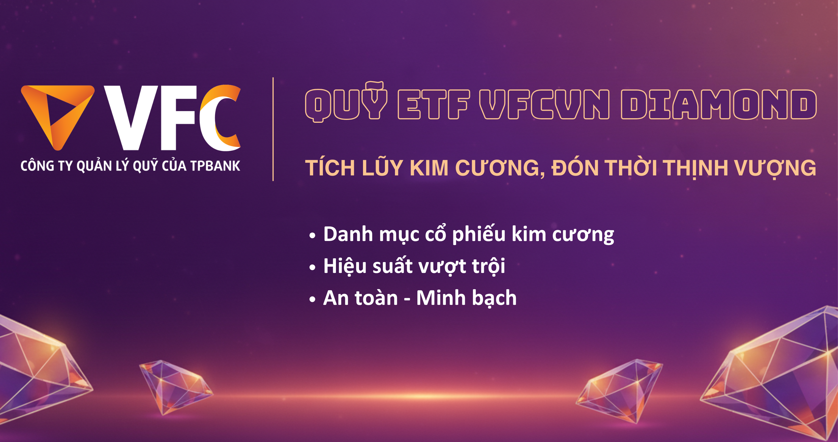 ETF VFCVN DIAMOND chính thức niêm yết trên sàn HOSE